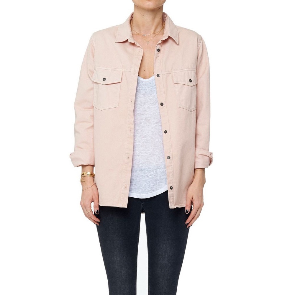Anine Bing Denim shirt in Rose